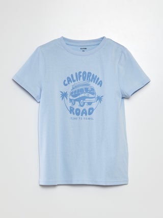 T-shirt met korte mouwen met print