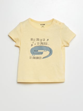 T-shirt met korte mouwen met print