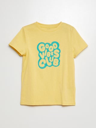 T-shirt met korte mouwen met print