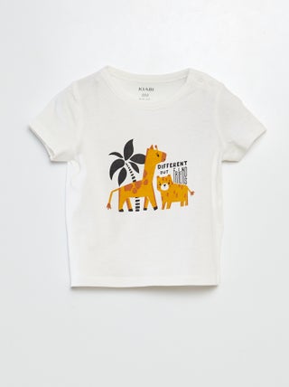 T-shirt met korte mouwen met print
