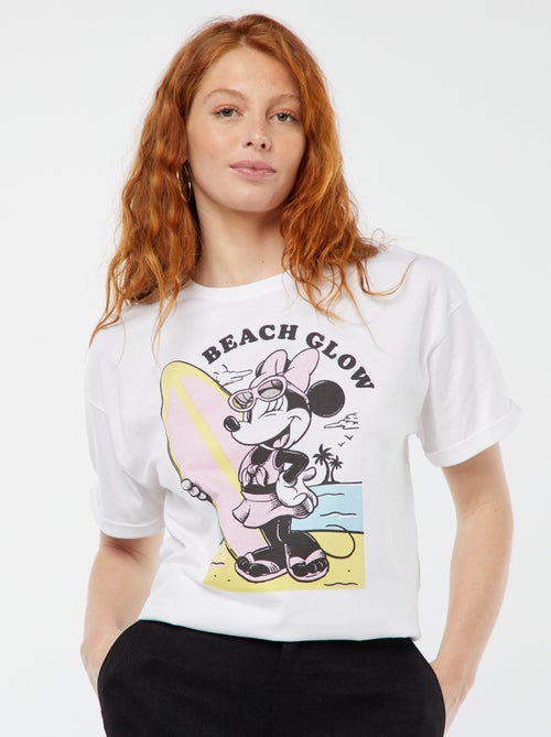 T-shirt met korte mouwen 'Minnie' 'Disney' - Kiabi