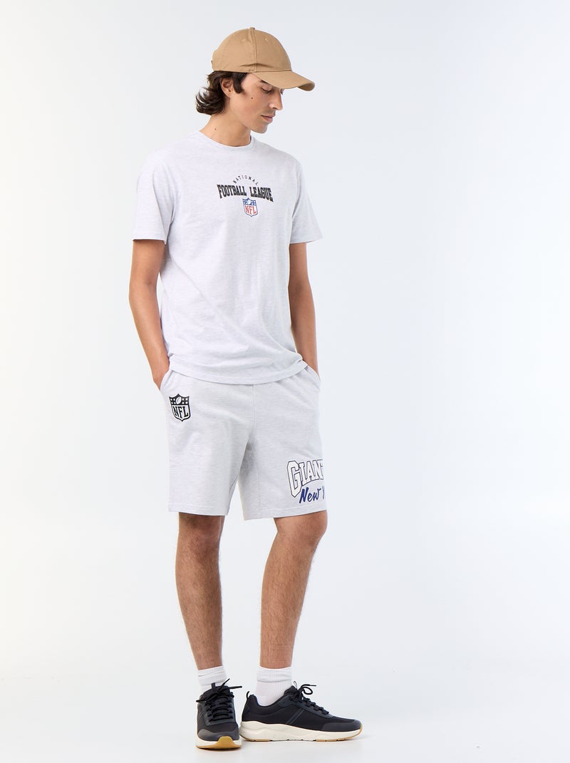 T-shirt met korte mouwen 'NFL' Grijs - Kiabi