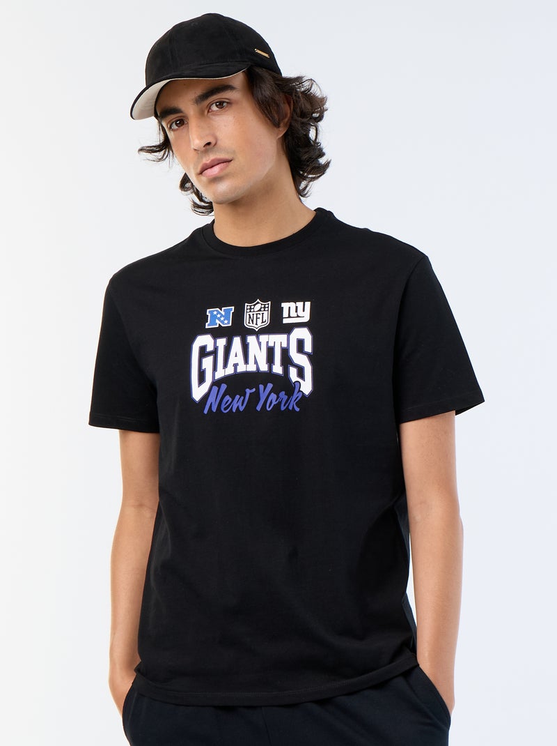 T-shirt met korte mouwen 'NFL' Zwart - Kiabi
