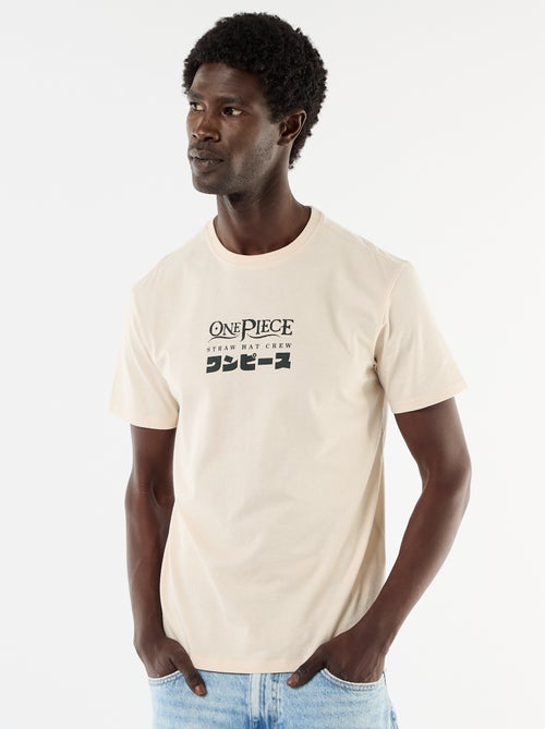 T-shirt met korte mouwen 'One Piece' - Kiabi