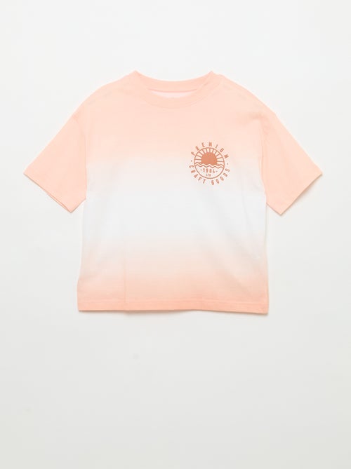 T-shirt met korte mouwen - Kiabi