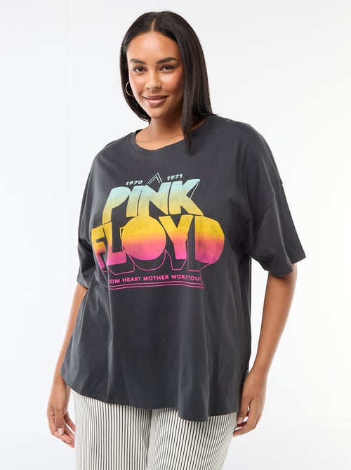 T-shirt met korte mouwen 'Pink Floyd' - Kiabi