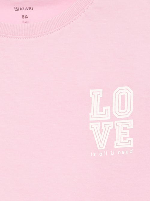 T-shirt met korte mouwen - Kiabi