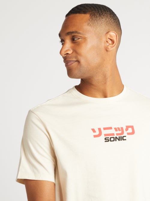T-shirt met korte mouwen 'Sonic' - Kiabi