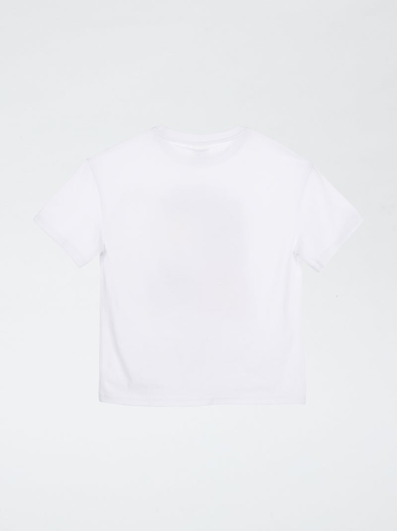 T-shirt met korte mouwen 'Sonic' Wit - Kiabi
