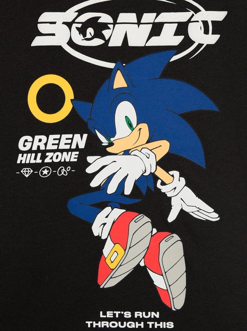 T-shirt met korte mouwen 'Sonic' - Kiabi