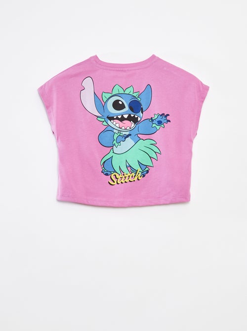 T-shirt met korte mouwen 'Stitch' - Kiabi