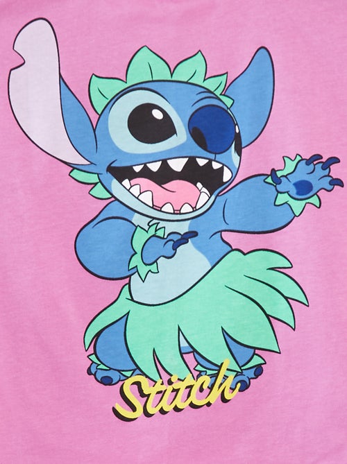 T-shirt met korte mouwen 'Stitch' - Kiabi