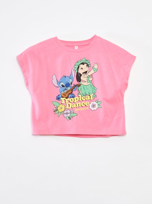 T-shirt met korte mouwen 'Stitch' - Kiabi