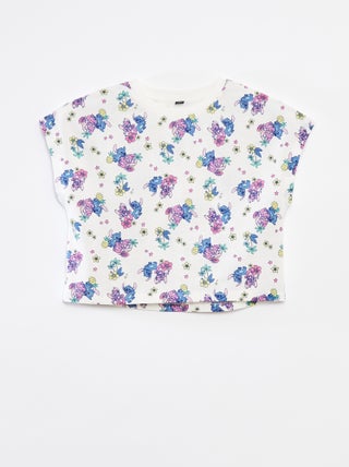 T-shirt met korte mouwen 'Stitch'