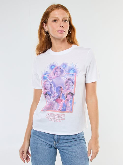 T-shirt met korte mouwen 'Stranger Things' - Kiabi T-shirt met korte mouwen 'Stranger Things' - Kiabi