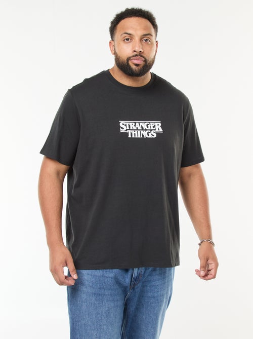 T-shirt met korte mouwen 'Stranger Things' - Kiabi