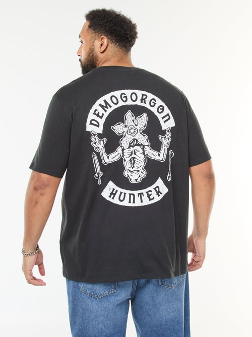 T-shirt met korte mouwen 'Stranger Things' - Kiabi