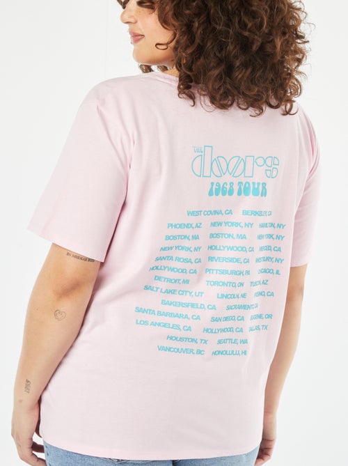 T-shirt met korte mouwen 'The Doors' - Kiabi