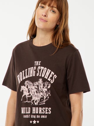 T-shirt met korte mouwen 'The Rolling Stones'