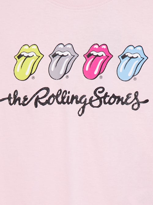 T-shirt met korte mouwen 'The Rolling Stones' - Kiabi
