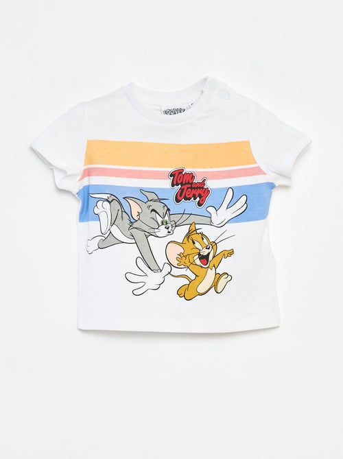T-shirt met korte mouwen 'Tom & Jerry' - Kiabi