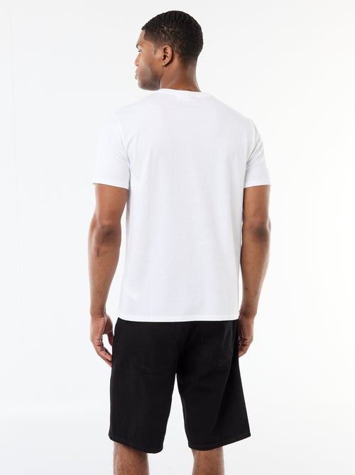 T-shirt met korte mouwen 'Tupac' - Kiabi