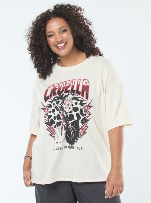 T-shirt met korte mouwen 'Villains' 'Disney' - Kiabi