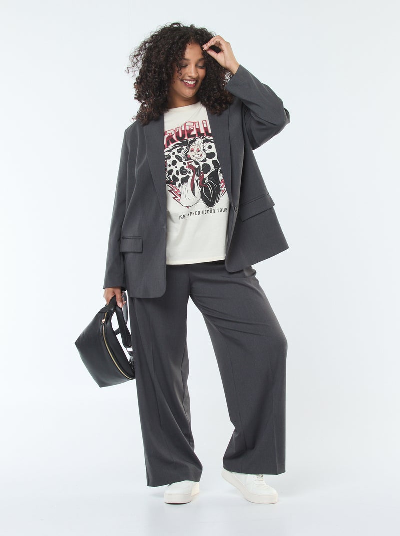 T-shirt met korte mouwen 'Villains' 'Disney' Wit - Kiabi