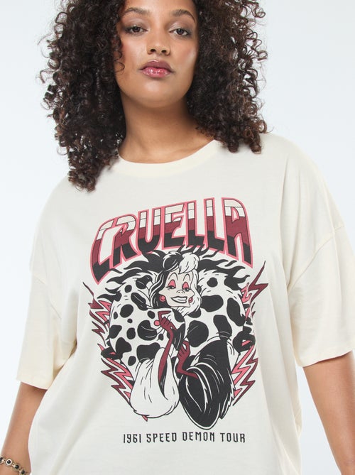 T-shirt met korte mouwen 'Villains' 'Disney' - Kiabi