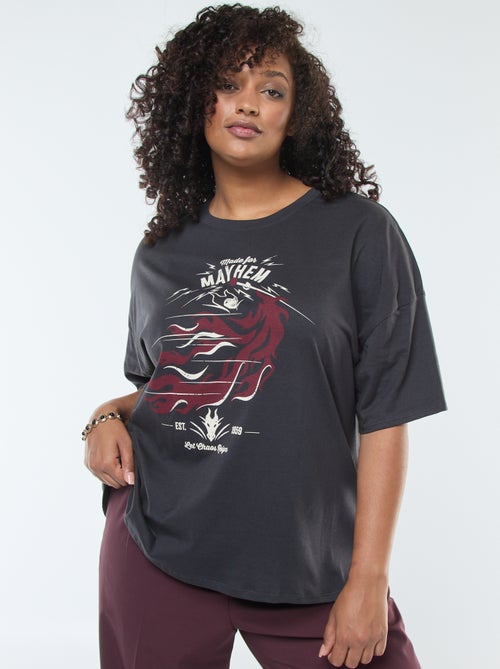 T-shirt met korte mouwen 'Villains' 'Disney' - Kiabi