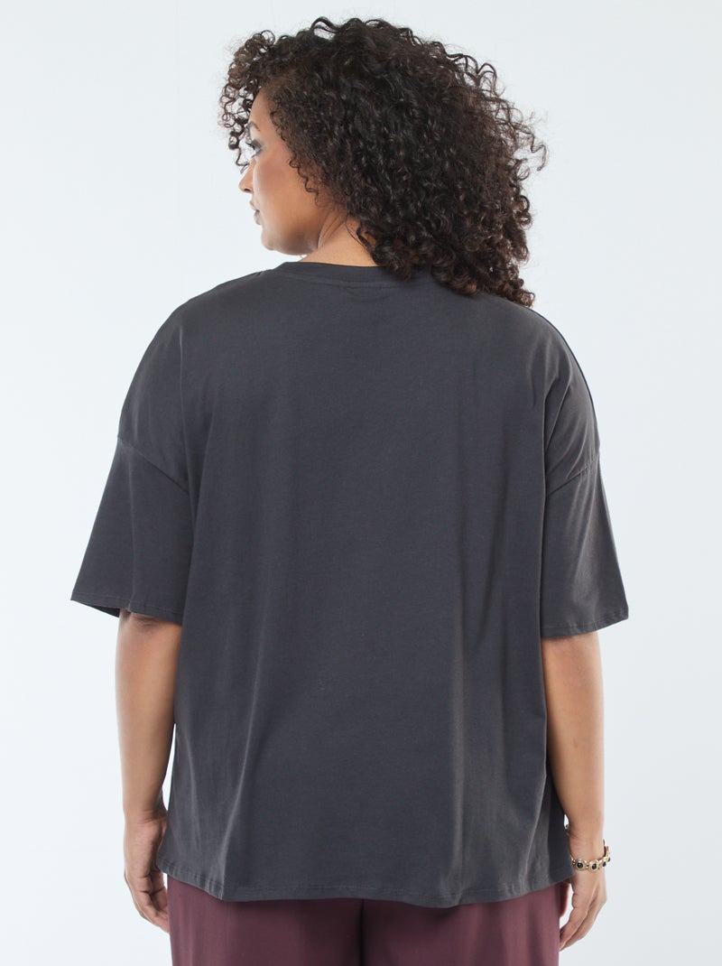 T-shirt met korte mouwen 'Villains' 'Disney' Zwart - Kiabi