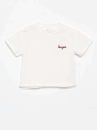 T-shirt met korte mouwen