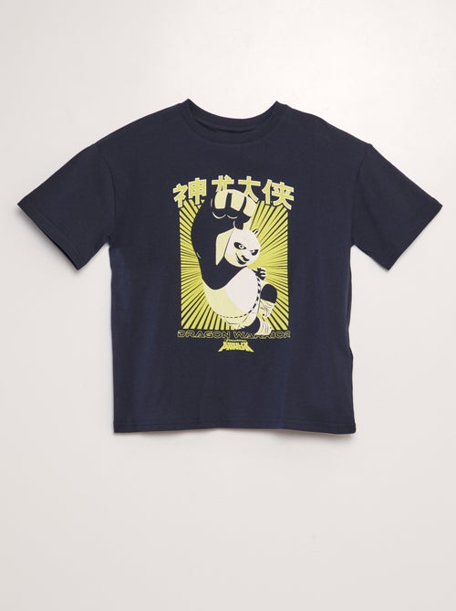 T-shirt met Kung-fu Panda-print - Kiabi