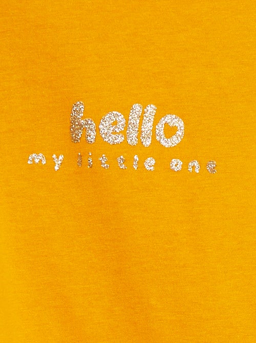 T-shirt met lange mouw en print - Kiabi