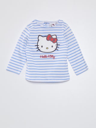 T-shirt met lange mouw 'Hello Kitty'