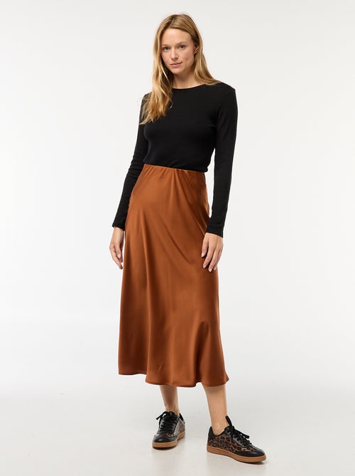 T-shirt met lange mouw - Kiabi