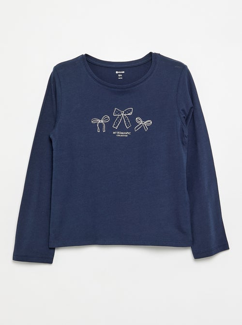 T-shirt met lange mouwen - Kiabi T-shirt met lange mouwen - Kiabi