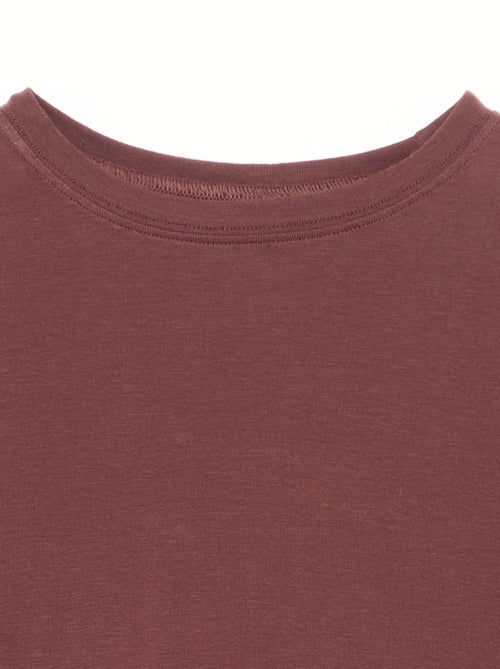 T-shirt met lange mouwen - Kiabi