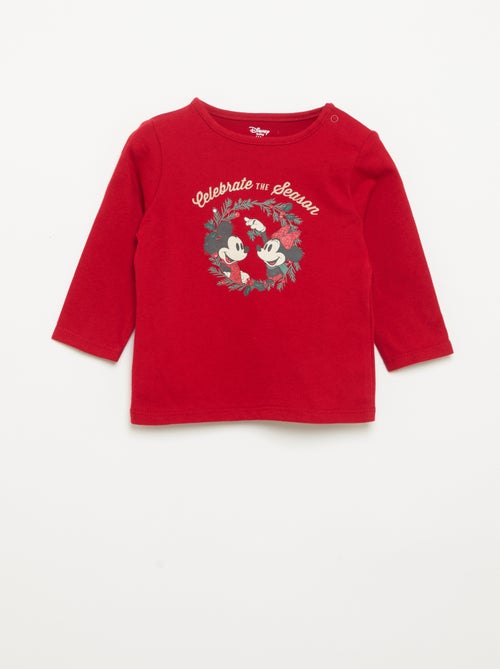 T-shirt met lange mouwen 'Disney' 'Kerst' - Kiabi