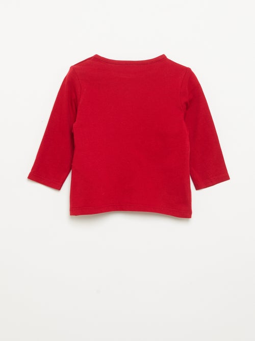 T-shirt met lange mouwen 'Disney' 'Kerst' - Kiabi