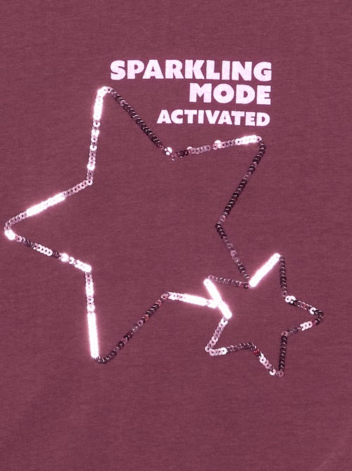T-shirt met lange mouwen en animatie - Kiabi