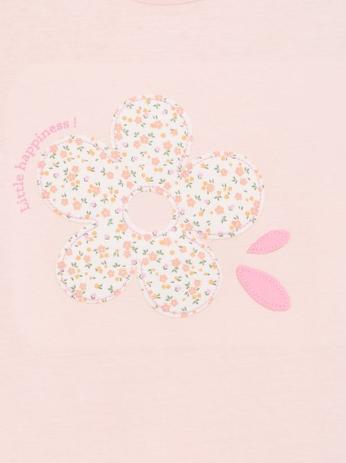 T-shirt met lange mouwen en animatie - Kiabi
