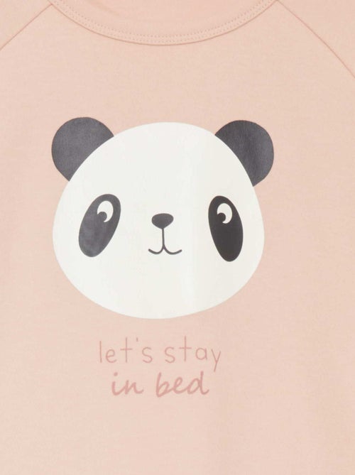 T-shirt met lange mouwen en drukknopen - collectie gemakkelijk aan te trekken - Kiabi