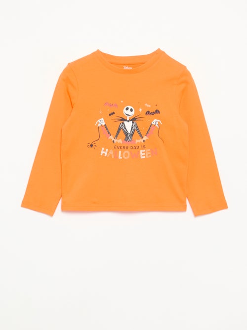 T-shirt met lange mouwen en Halloween-print - Kiabi T-shirt met lange mouwen en Halloween-print - Kiabi