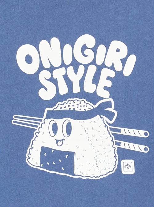 T-shirt met lange mouwen en print - Kiabi