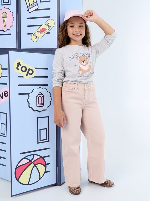 T-shirt met lange mouwen en print - Kiabi T-shirt met lange mouwen en print - Kiabi