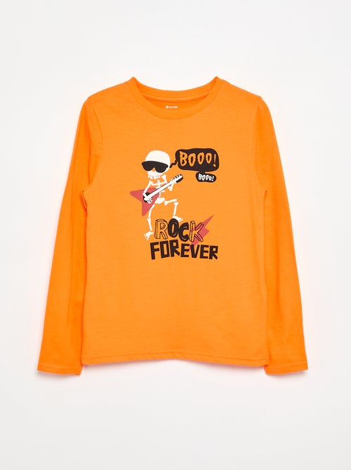 T-shirt met lange mouwen en print - Kiabi T-shirt met lange mouwen en print - Kiabi