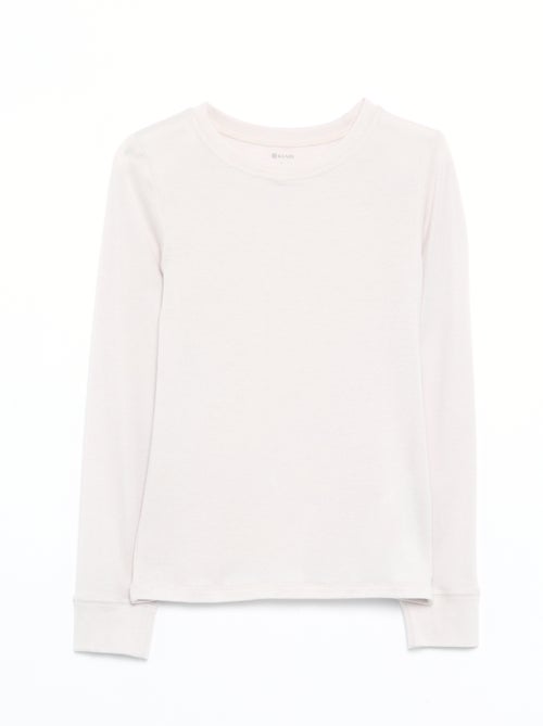 T-shirt met lange mouwen - Kiabi
