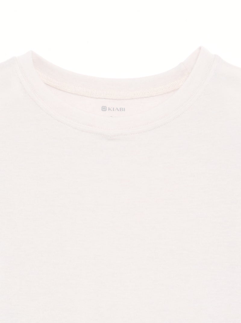 T-shirt met lange mouwen Grijs - Kiabi