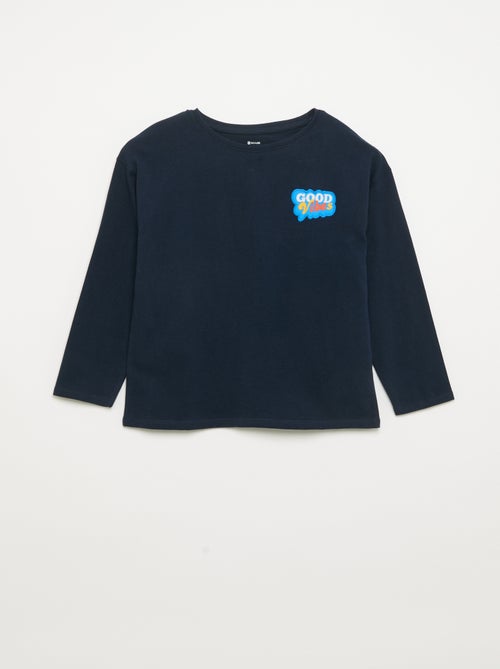 T-shirt met lange mouwen - Kiabi T-shirt met lange mouwen - Kiabi